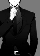 Черный продавец